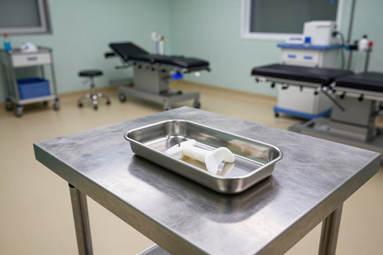 Bronchoscopy Bite Block Tray in Changsha Recovery in inside a recovery area with treatment stations aligned in Changsha