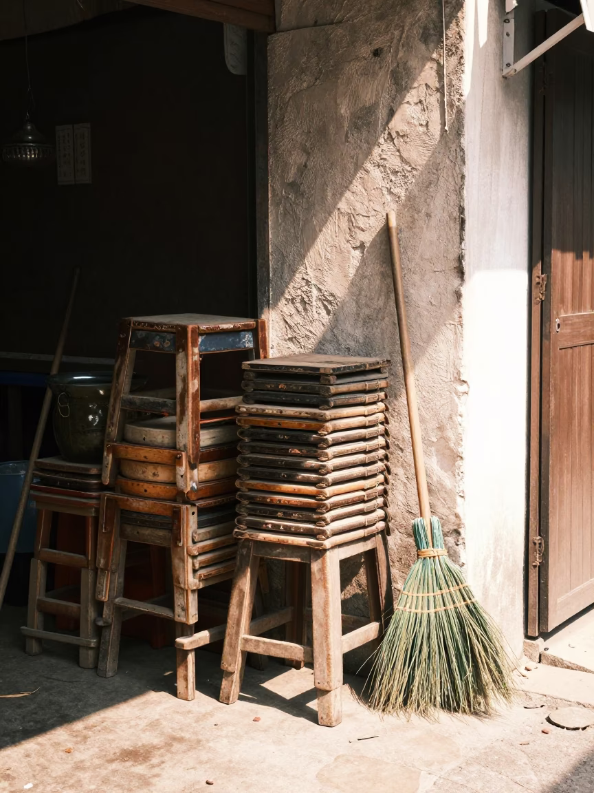 Brooms in Chiang Mai in in Chiang Mai, Thailand