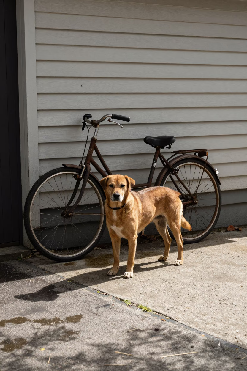 Brown Dog in Adelaide in in Adelaide, South Australia, Australia