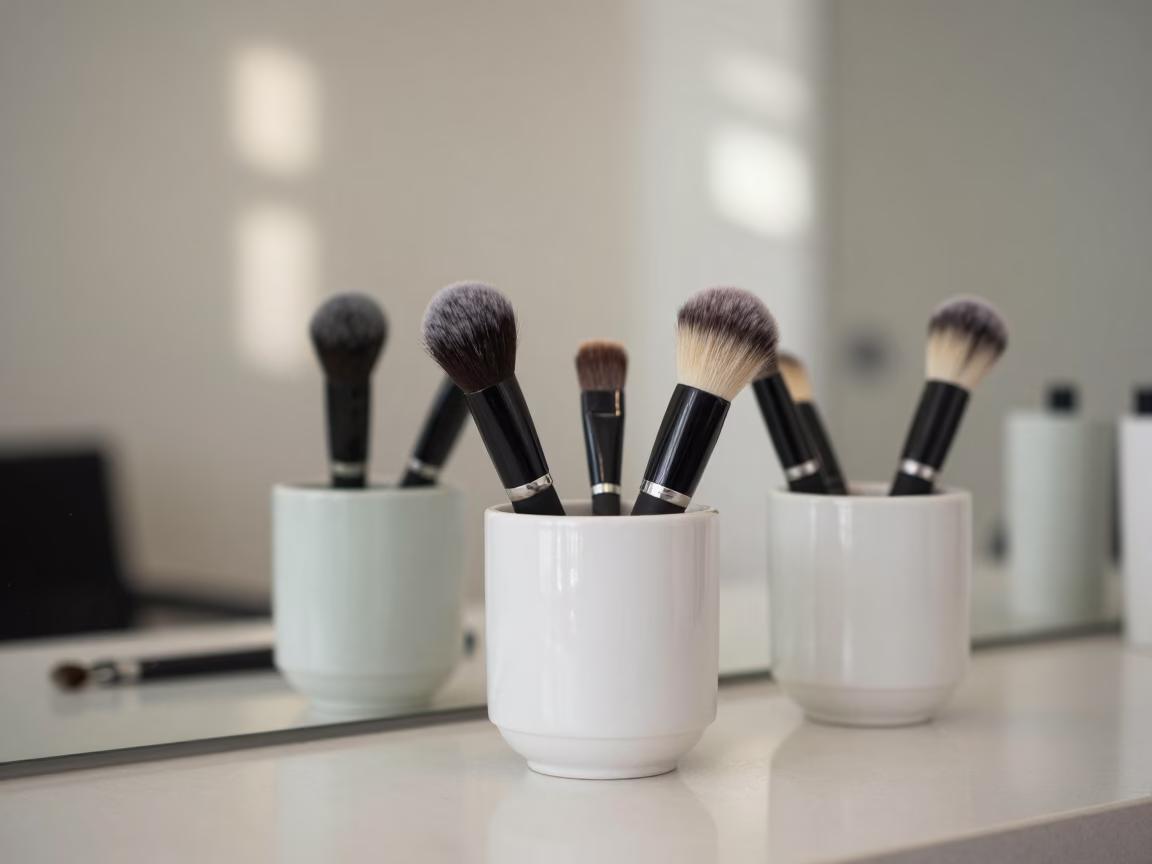 Brush Cup Restock Midmorning Maracay Salon in inside a salon row near Maracay