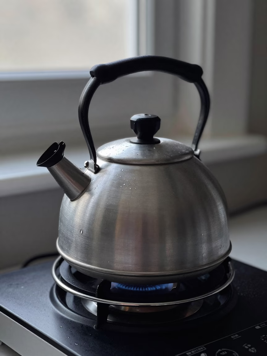 Brushed Aluminum Kettle in Seattle in in Seattle, United States