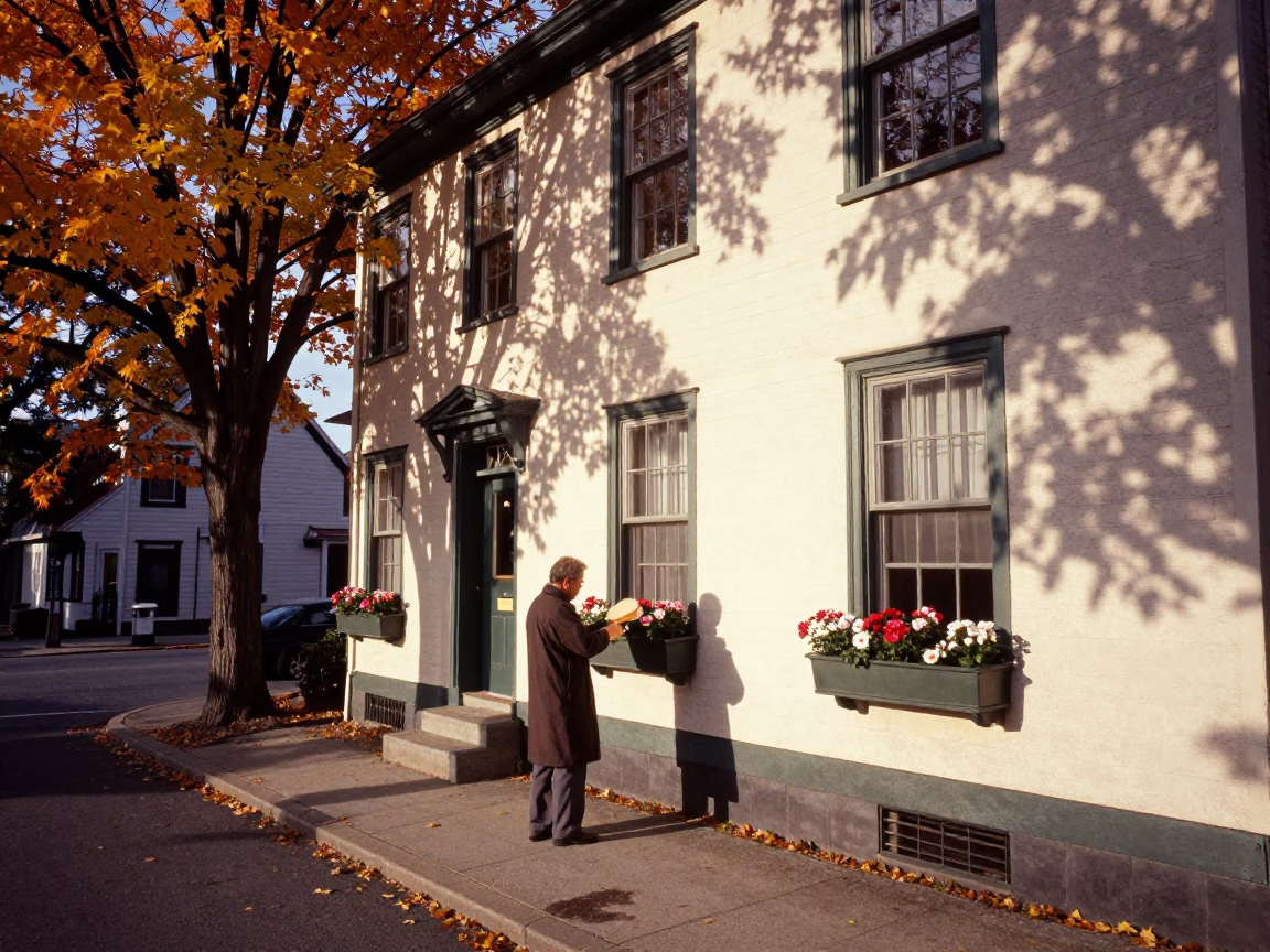 Brushing Coat in Halifax in in Halifax, Nova Scotia, Canada