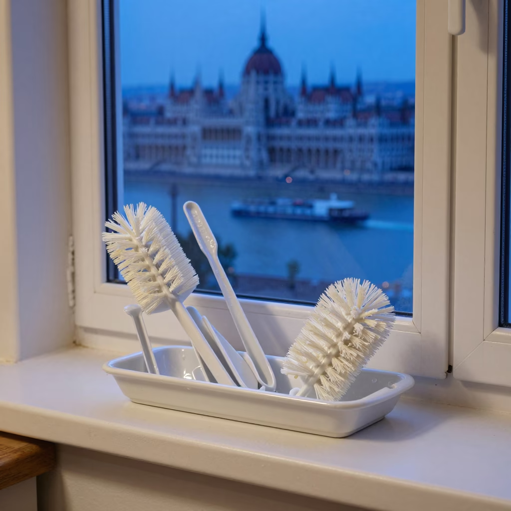 Budapest White Ceramic Dish Rack in in Budapest, Hungary