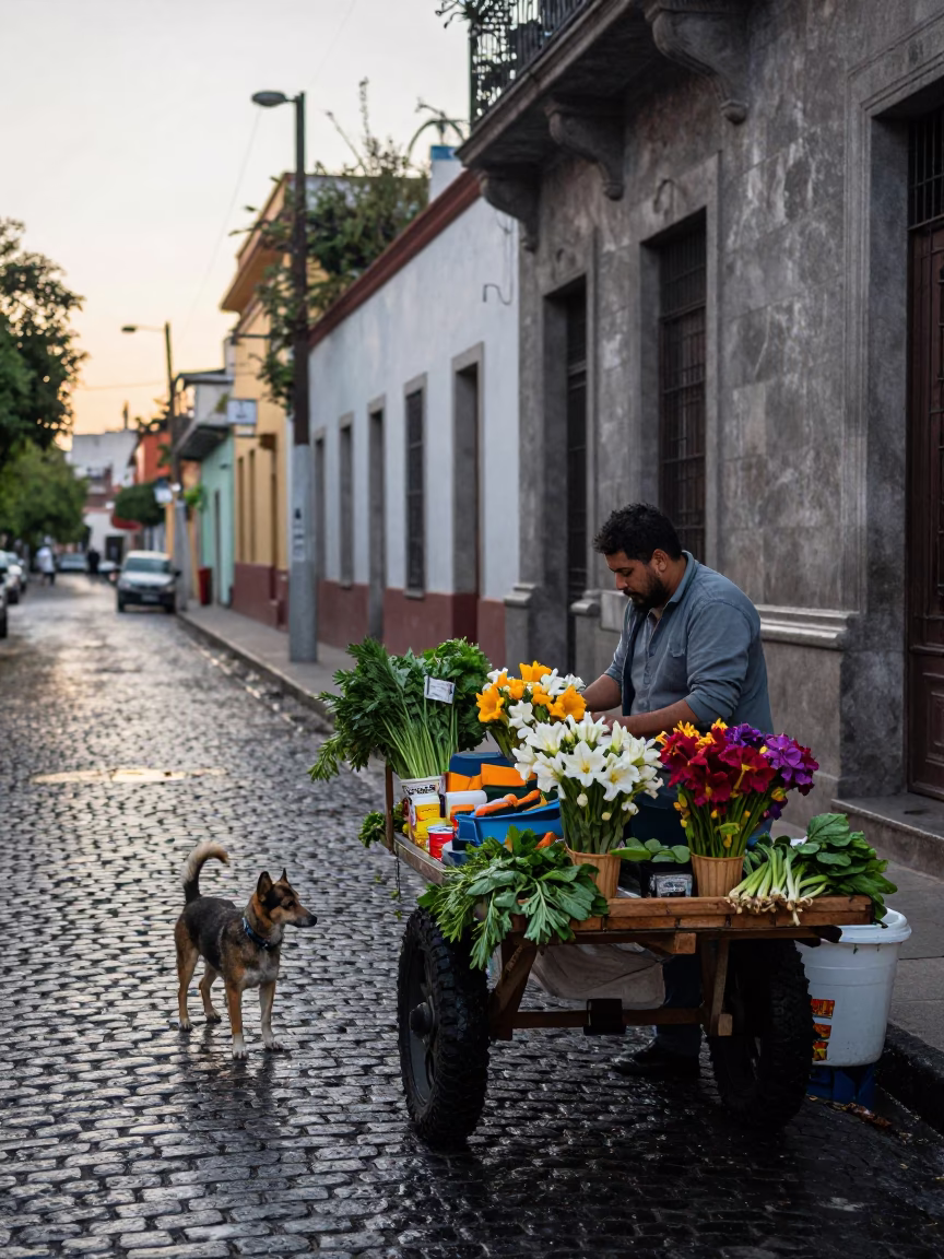 Buenos Aires Squash Blossoms in in Buenos Aires, Argentina