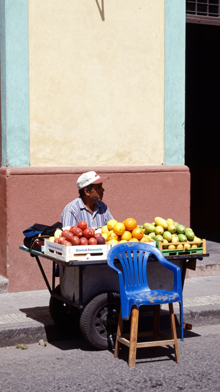 Buenos Aires Vendor Cart in in Buenos Aires, Argentina