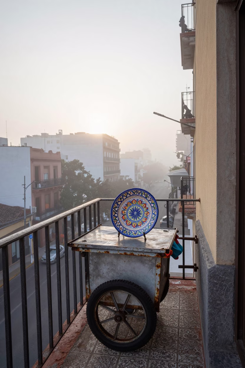 Buenos Aires Vendor Cart in in Buenos Aires, Argentina