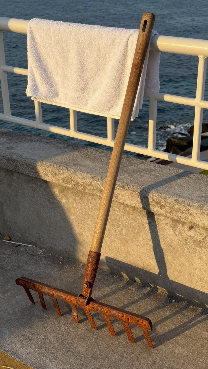 Busan Rusty Rake Head in in Busan, South Korea
