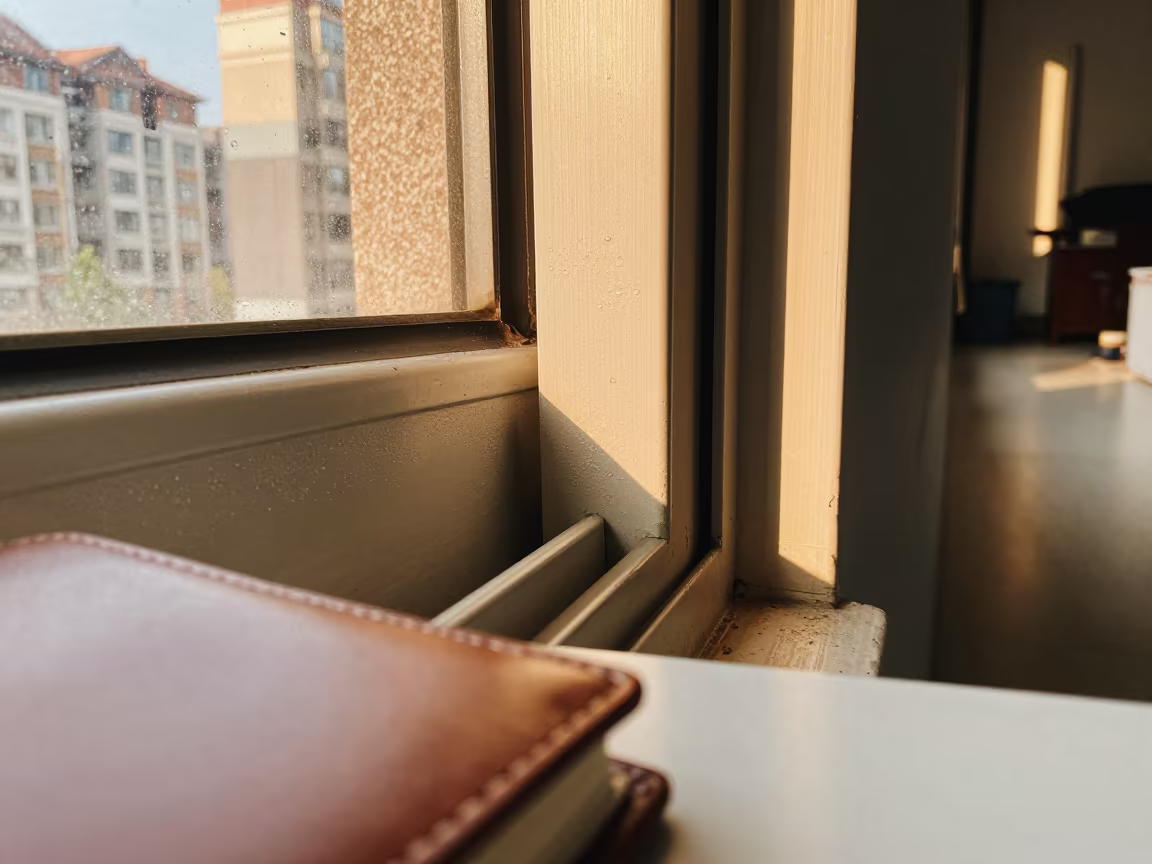 Butterfly Wing Macro on Rainy Zhengzhou Metal in across a rain-beaded metal surface in Zhengzhou
