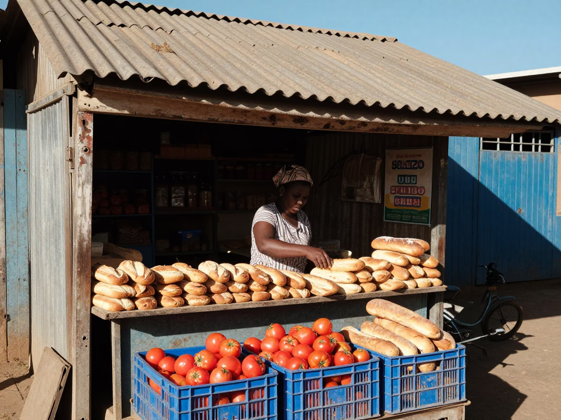 Buying Bread in Johannesburg in in Johannesburg, South Africa