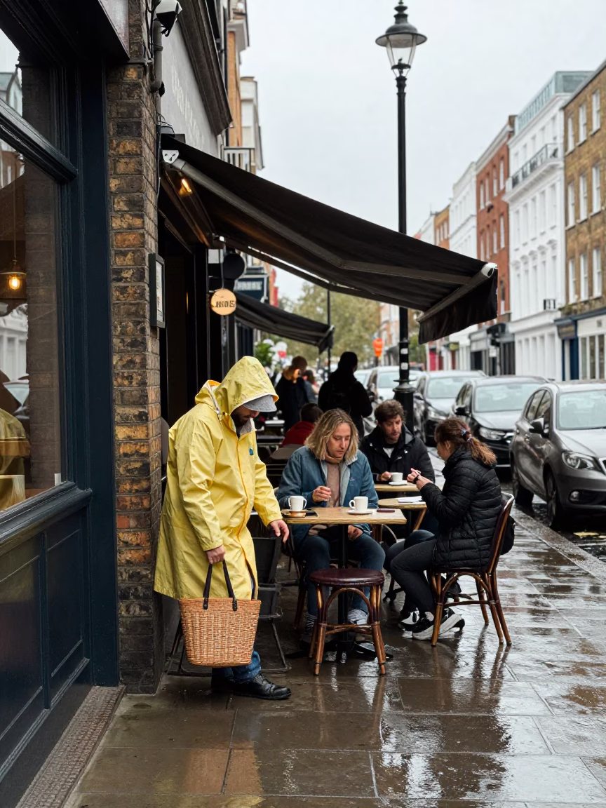 Café Activity in London in in London, United Kingdom