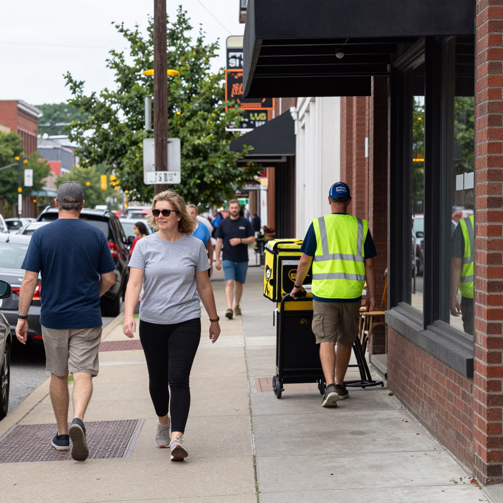 Cafe Activity in Nashville in in Nashville, Tennessee, United States