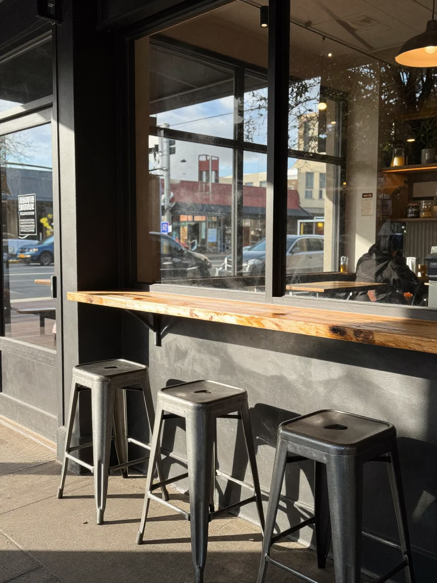 Cafe Counter in Portland in in Portland, Oregon, United States