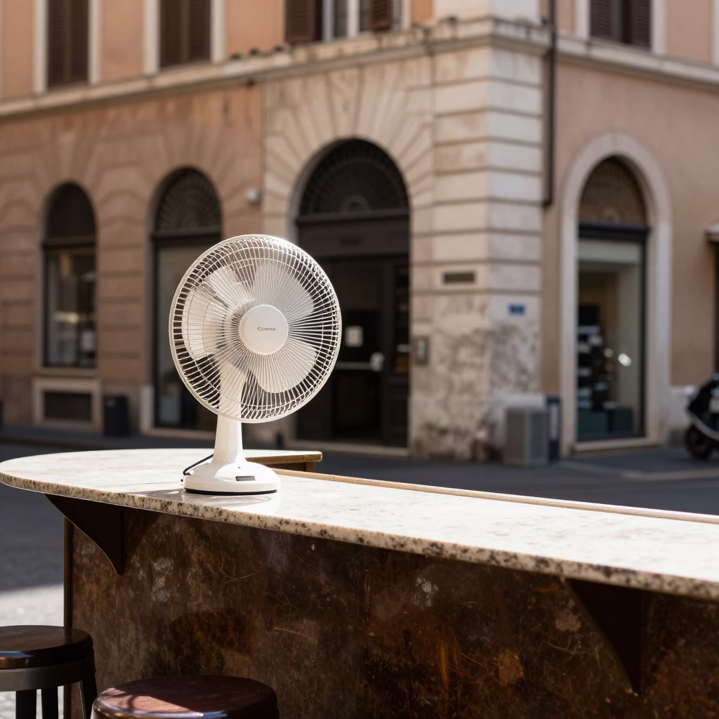 Café Counter in Rome in in Rome, Italy
