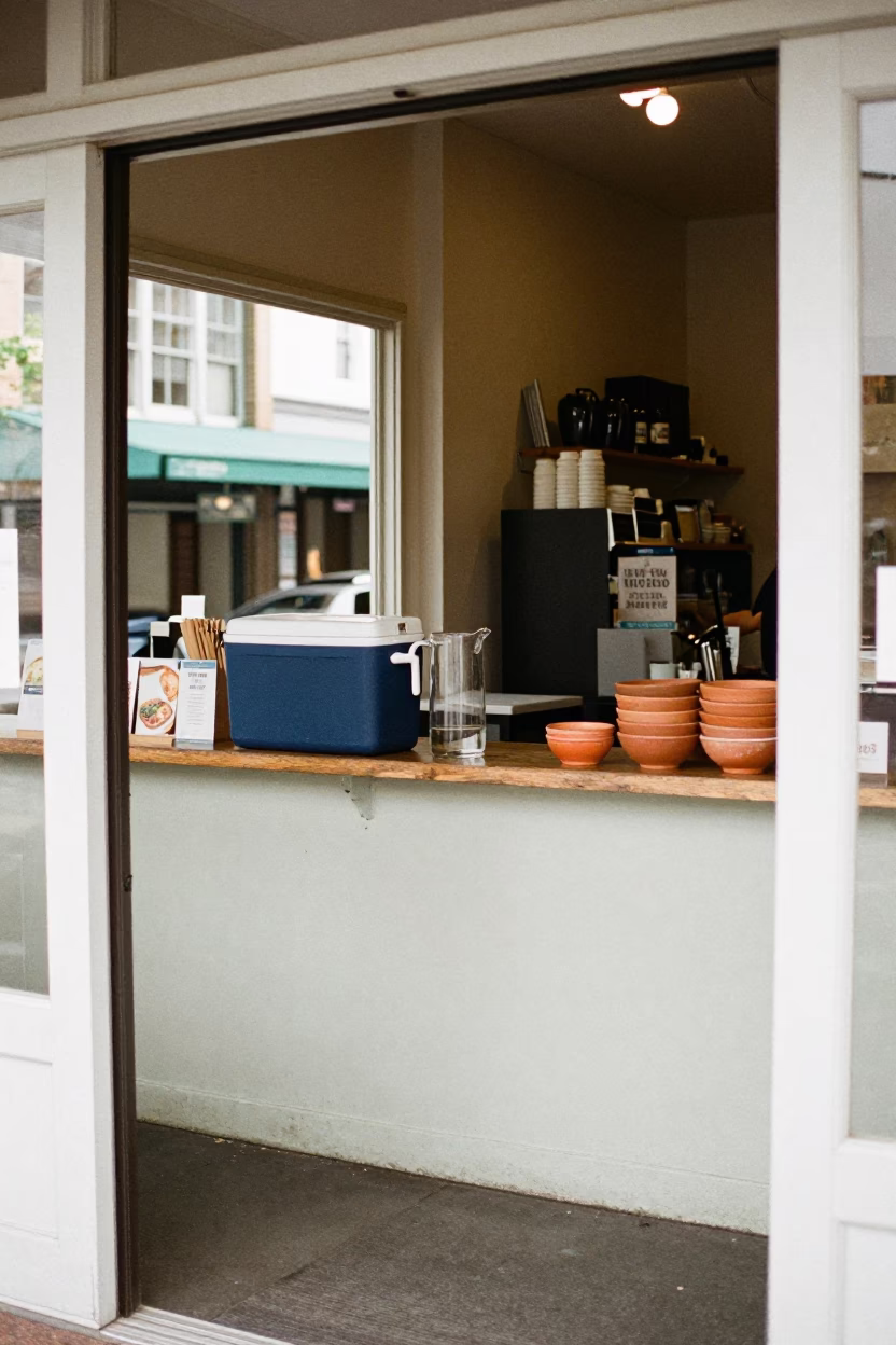 Café Counter in Sydney in in Sydney, New South Wales, Australia