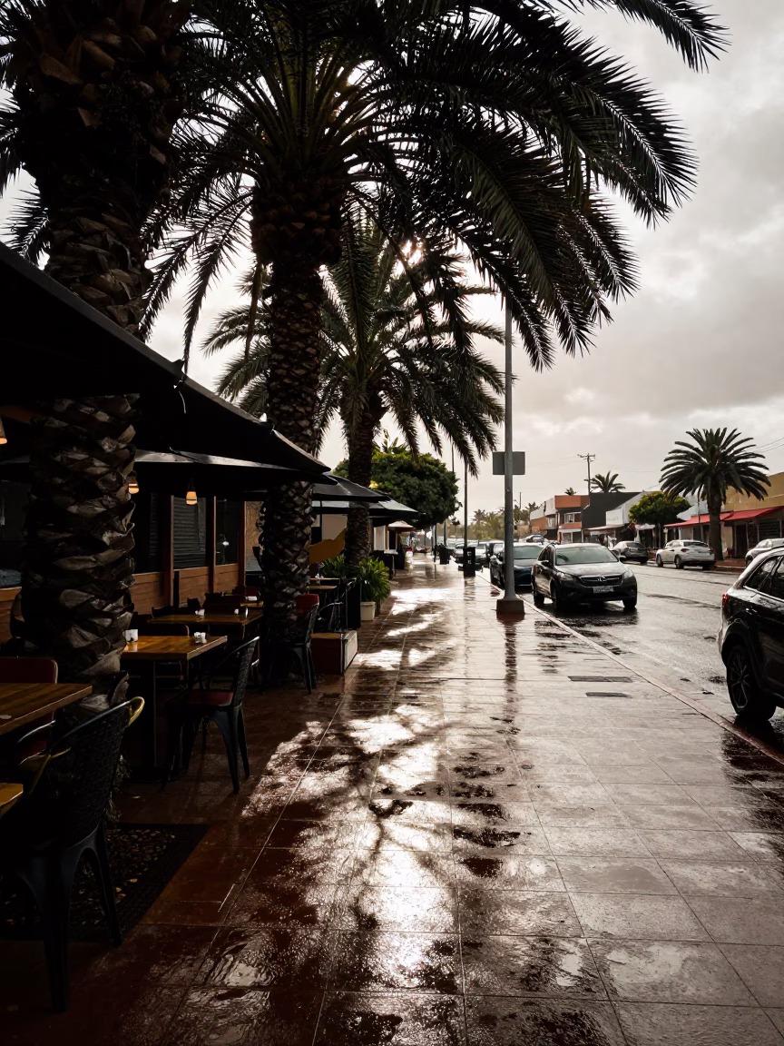 Café Patio in Durban in in Durban, South Africa