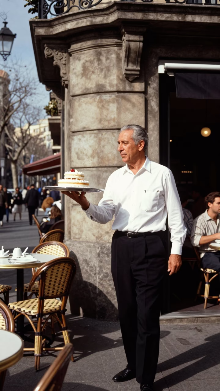 Cake Stand in Barcelona in in Barcelona, Spain