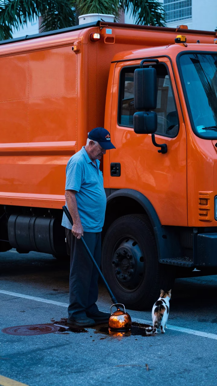 Calico Cat in Miami in in Miami, Florida, United States
