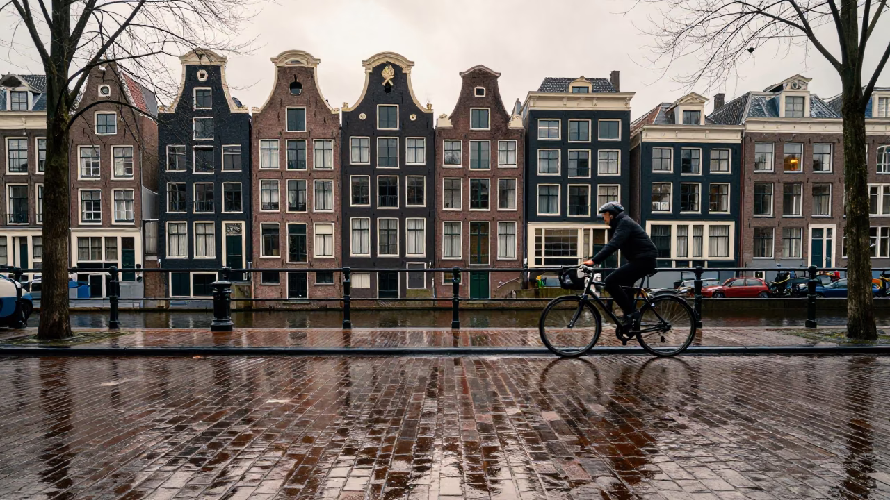 Canal House in Amsterdam in in Amsterdam, Netherlands