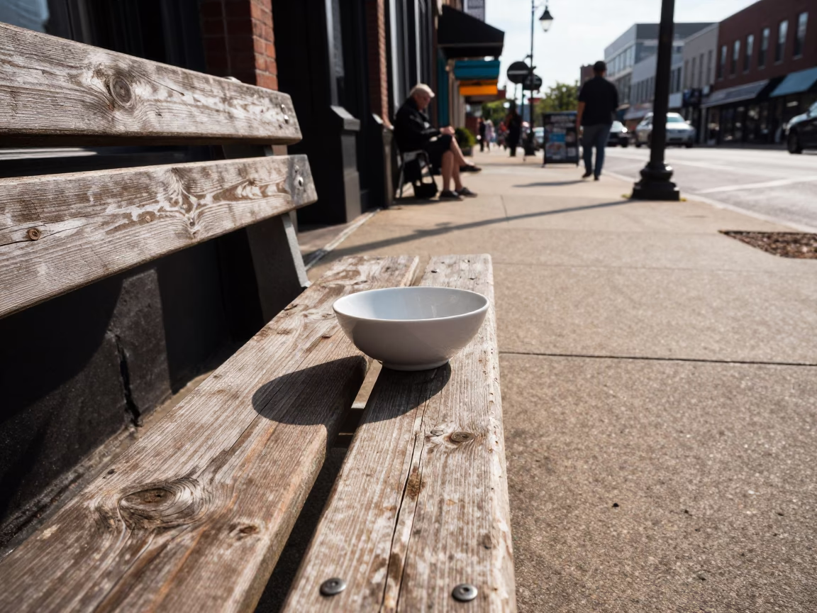 Candid Afternoon Scene in Nashville Tennessee Featuring Local Street Elements in in Nashville, Tennessee, United States