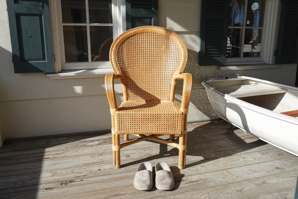 Cane Chair in Charleston in in Charleston, South Carolina, United States