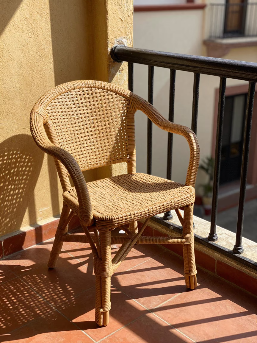 Cane Chair in Oaxaca in in Oaxaca, Mexico
