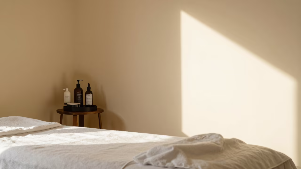 Cape Hook Rail in Hoi An Skincare Room in inside a skincare treatment room in Hoi An