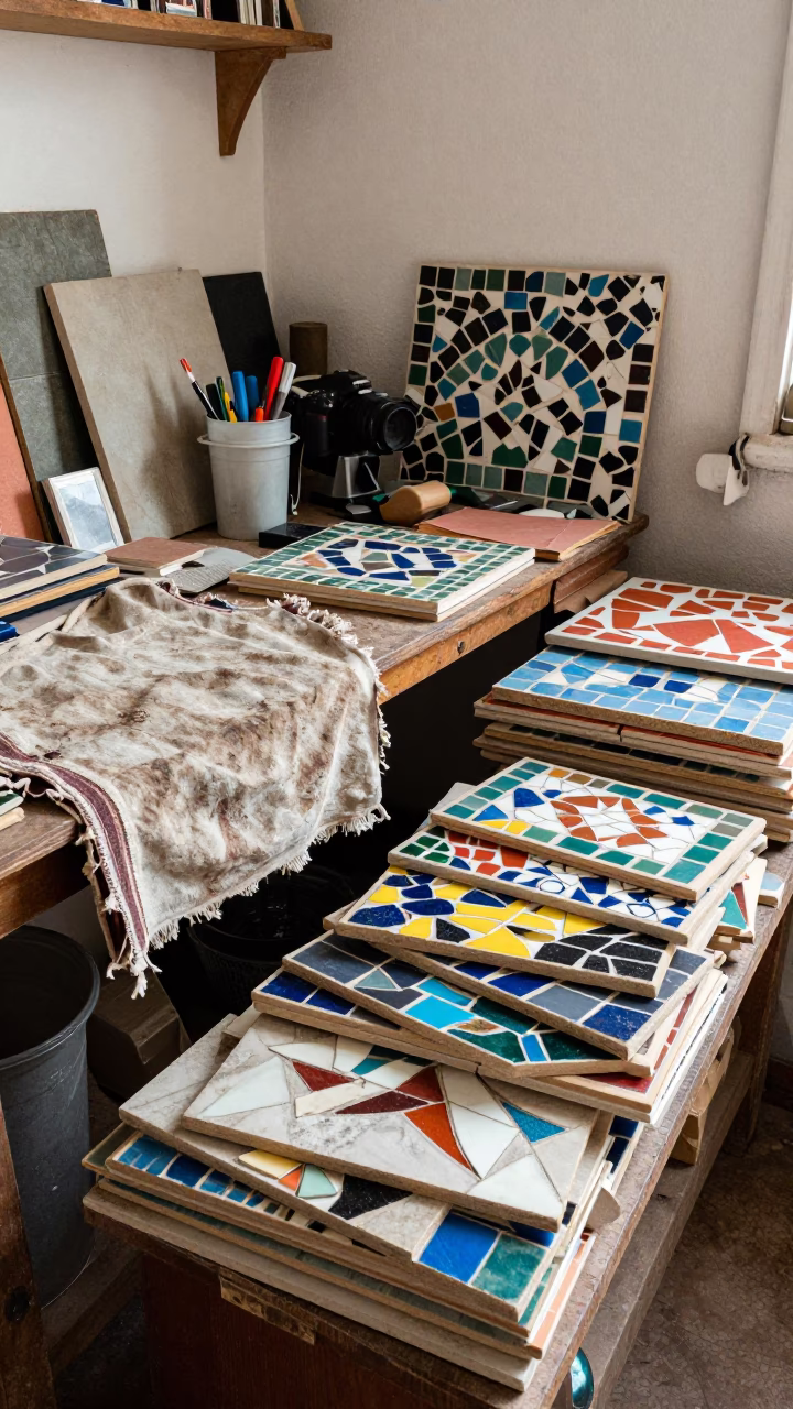 Cape Town Cluttered Workbench in in Cape Town, South Africa