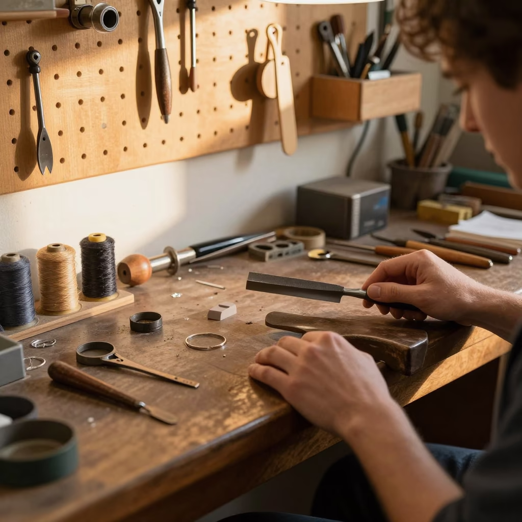 Cape Town Jeweler's Workbench in in Cape Town, South Africa