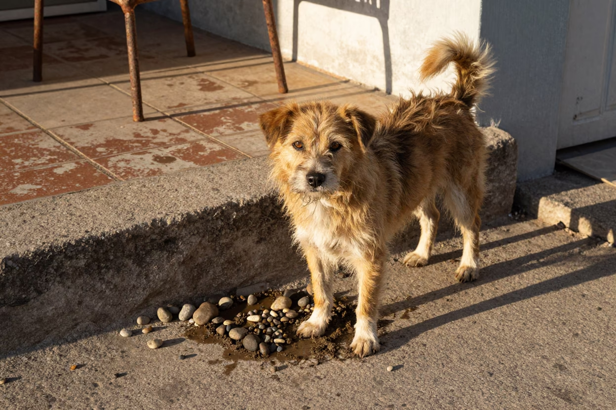 Cape Town Stray Dog in in Cape Town, South Africa