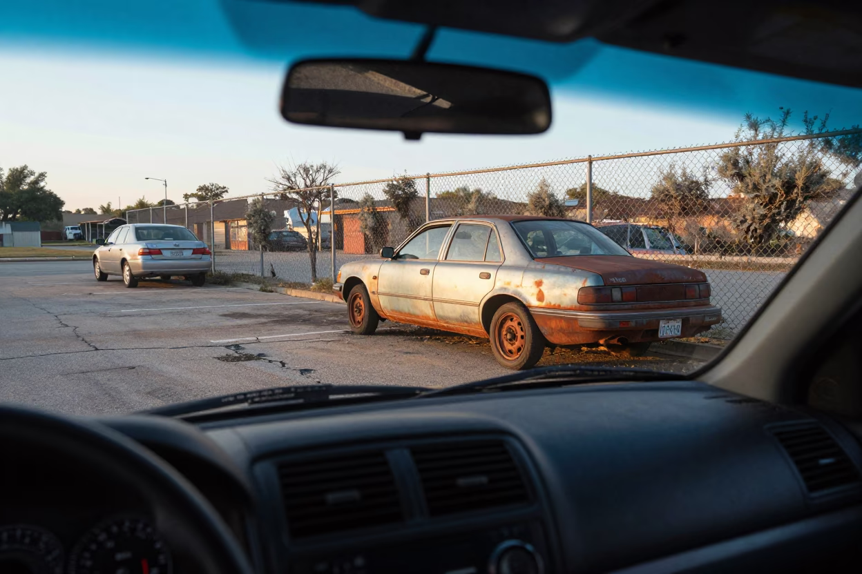 Car Interior in Austin in in Austin, Texas, United States