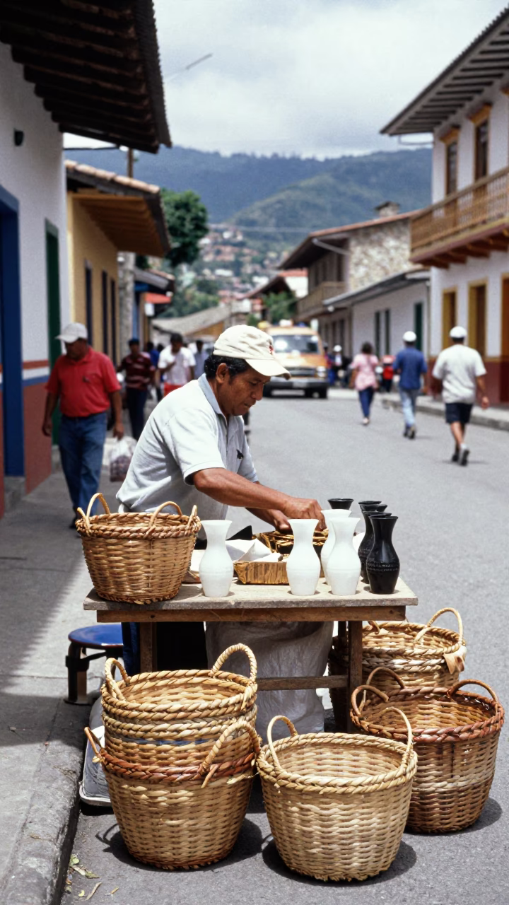 Carafes in Medellin at Flat Noon Light in in Medellin, Colombia