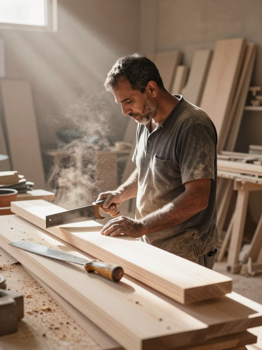 Carpenter Working in Alexandria in in Alexandria, Egypt