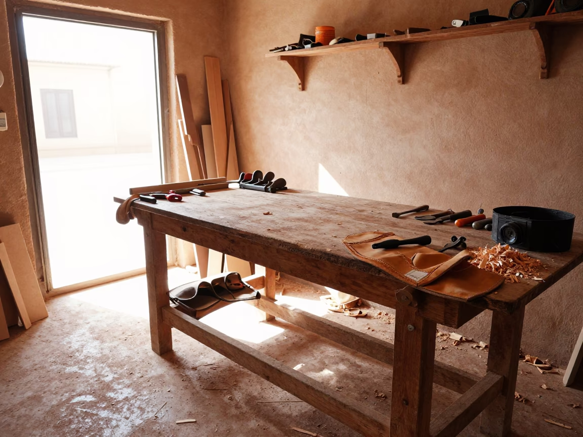 Carpentry Workbench in Casablanca in in Casablanca, Morocco