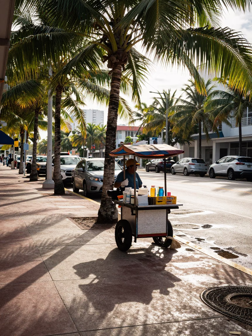 Cart Clutter in Miami in in Miami, Florida, United States