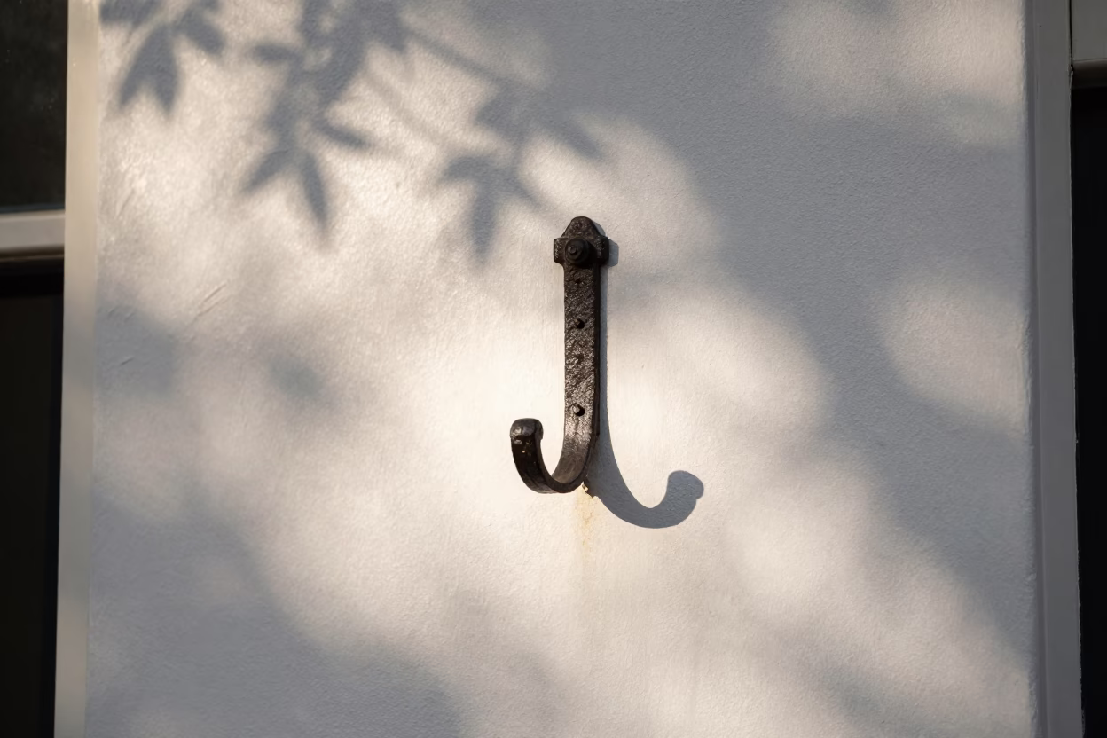Cast Iron Coat Hook in Amsterdam in in Amsterdam, Netherlands