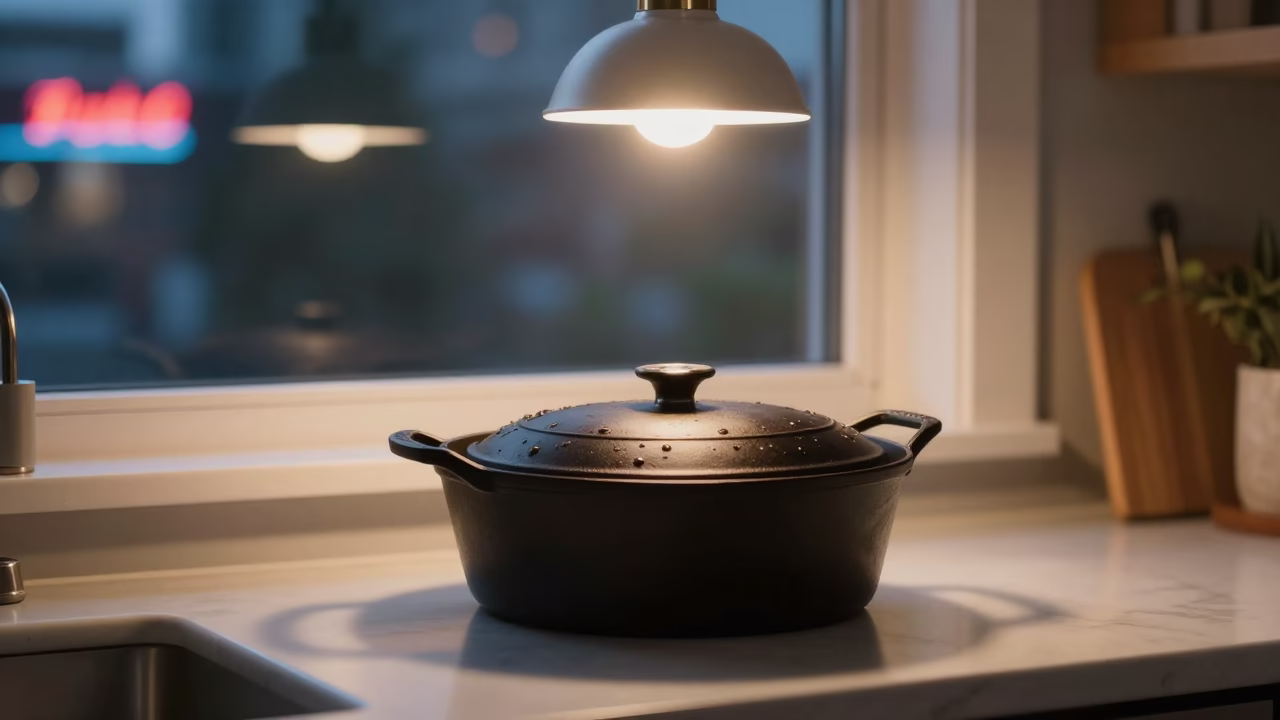 Cast Iron Cooking Pot in Seattle in in Seattle, United States
