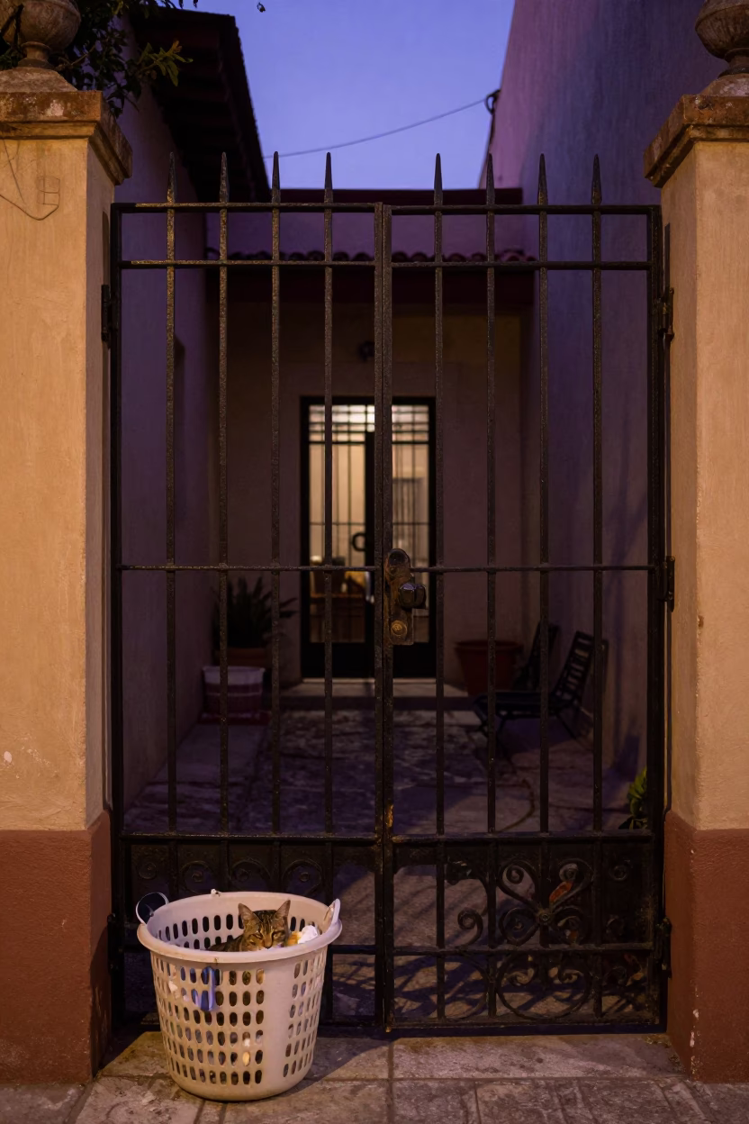 Cat in Buenos Aires in in Buenos Aires, Argentina