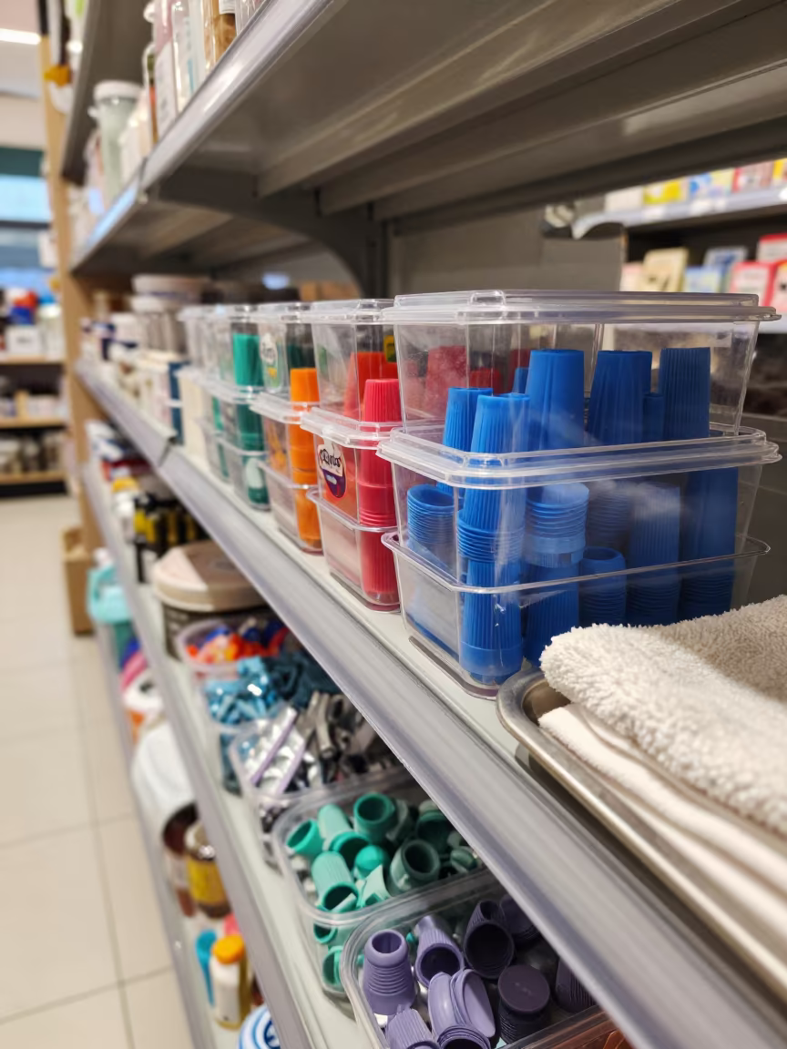Cat Nail Cap Organizer Pet Store Aisle in inside a pet store aisle in Mallawi
