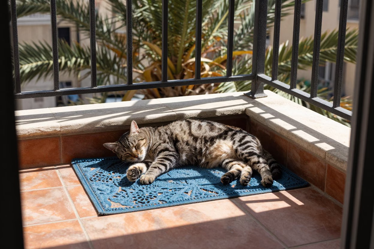 Cat Napping in Beirut in in Beirut, Lebanon