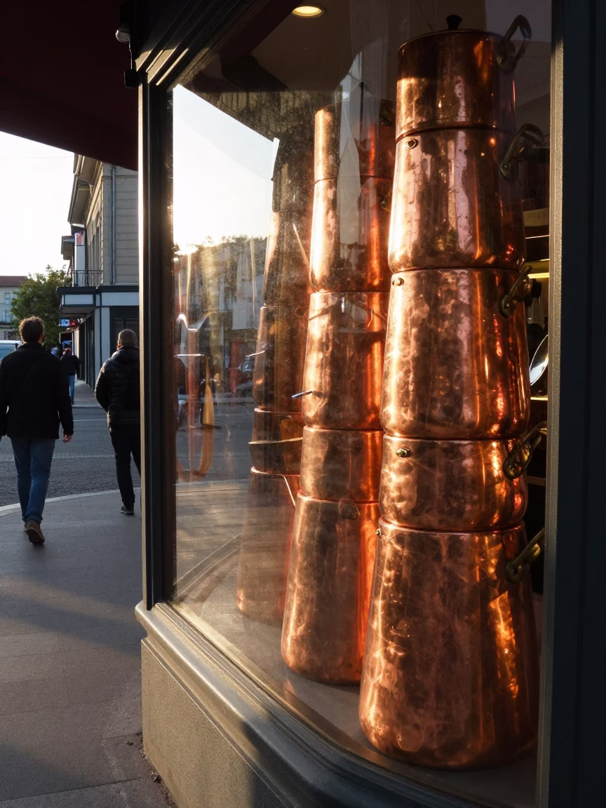 Catching Light in Nice at The Early Afternoon Light in in Nice, France