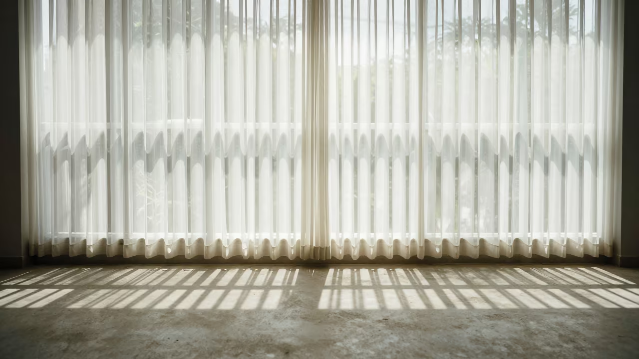 Cebu Skylight Window Grid Pattern Midmorning Light in inside a skylit passageway in Cebu