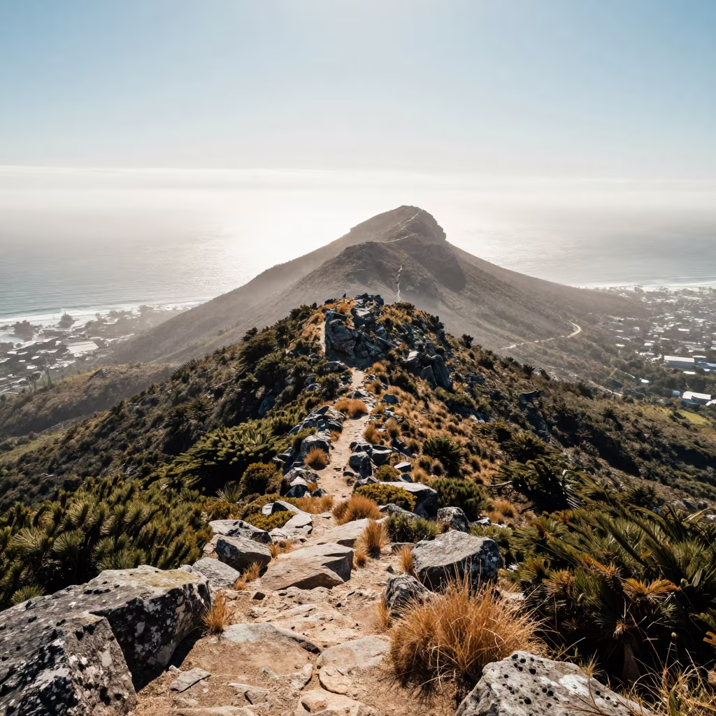 Cedar Ridge Sea Fog Early Afternoon Cape Town in near V&A Waterfront, Cape Town