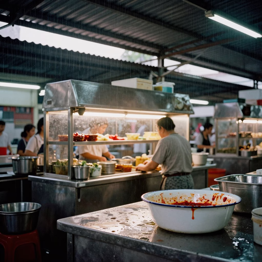 Center Counter in Singapore at First Light in in Singapore, Singapore