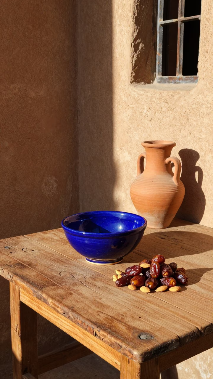 Ceramic Bowl in Fez in in Fez, Morocco