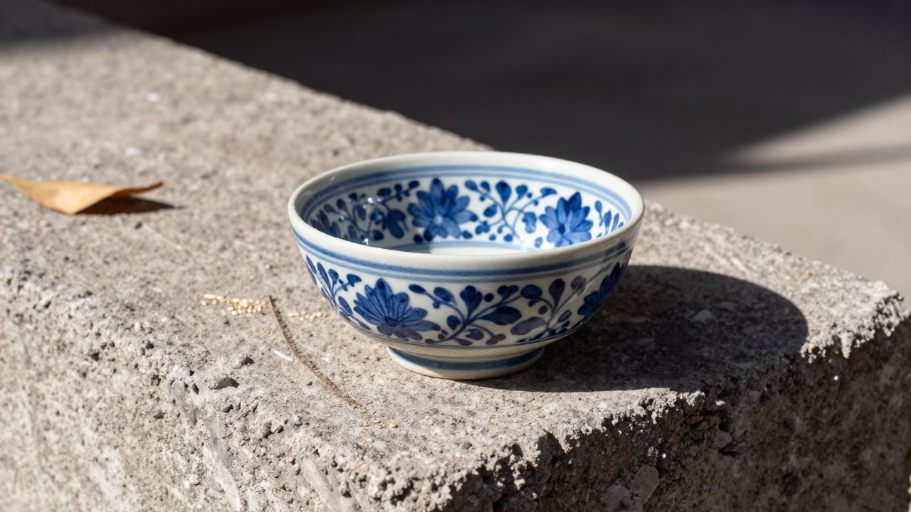 Ceramic Bowl in Merida in in Merida, Mexico
