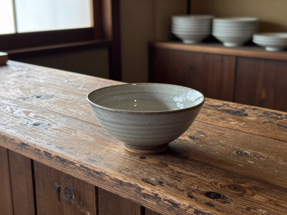Ceramic Bowl in Osaka in in Osaka, Japan