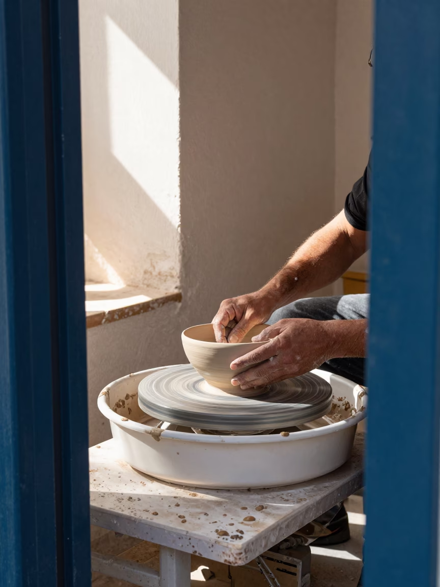 Ceramic Bowl in Seville in in Seville, Spain