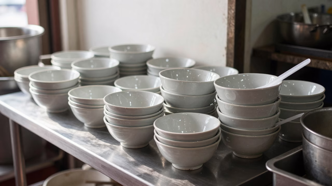 Ceramic Bowls in Bangkok in in Bangkok, Thailand