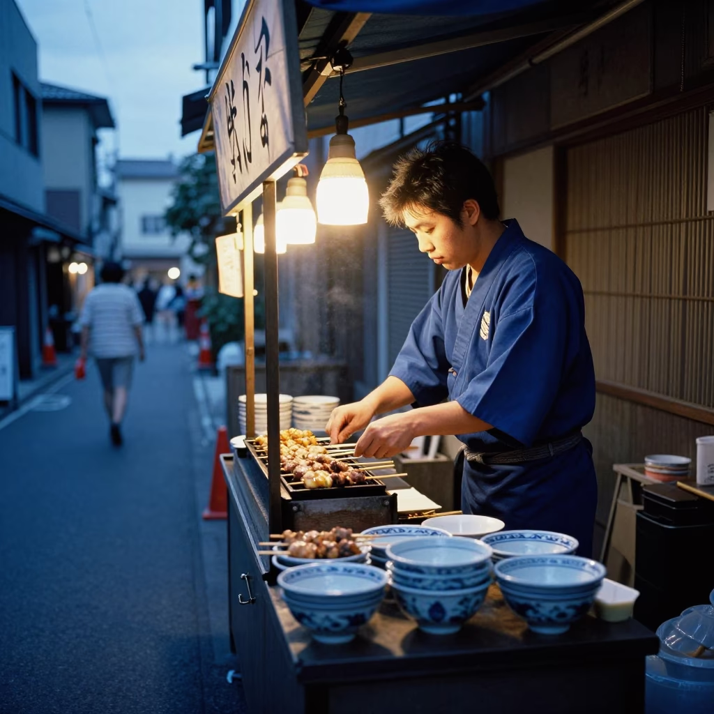 Ceramic Bowls in Fukuoka in in Fukuoka, Japan