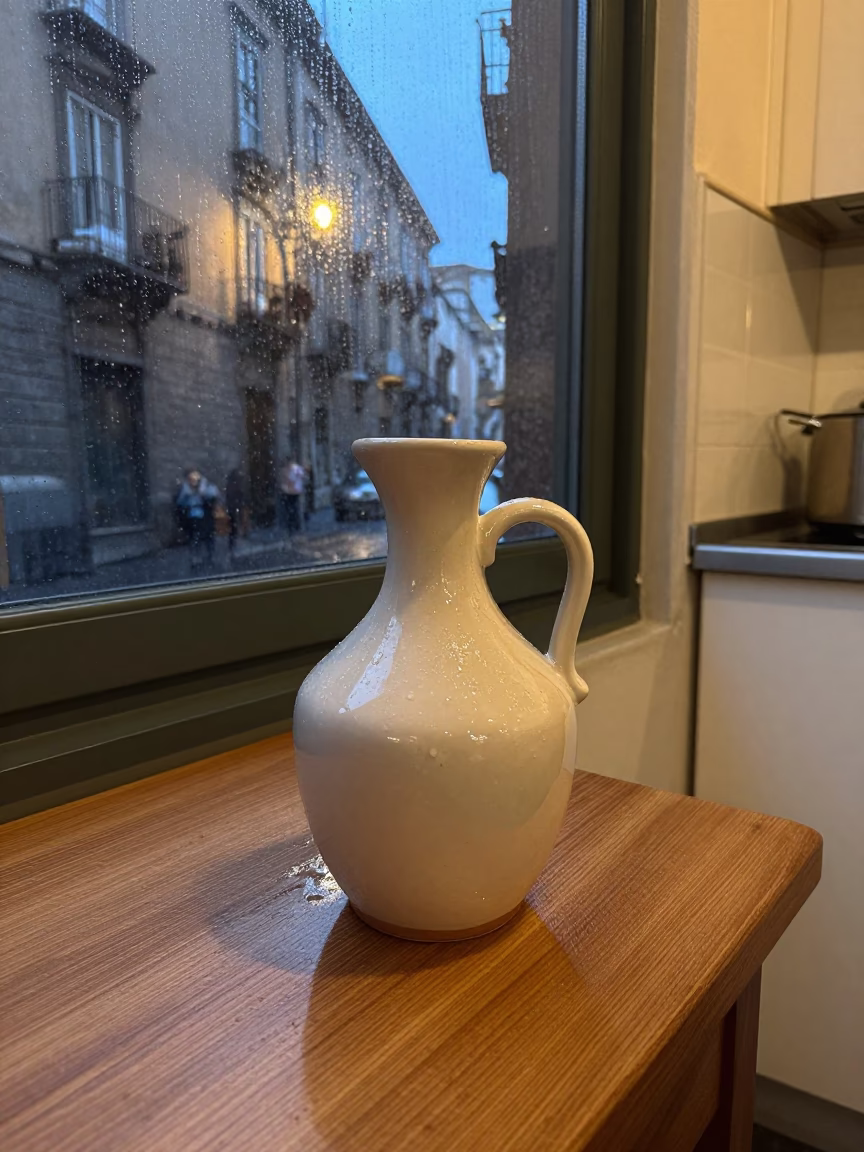 Ceramic Carafe in Naples in in Naples, Italy